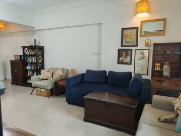 Living Room in 1 BHK Apartment at Srishti Panch Srishti, Powai – for Rent