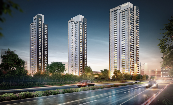 3.5 BHK + Pooja Room,Study Room 2500 Sq.Ft. Apartment in Emaar Digi Homes