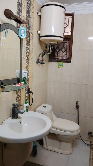 Bathroom in 2 BHK Apartment at Sector 5 Dwarka – for Rent