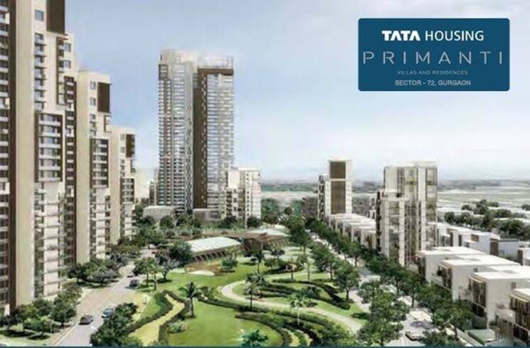 Exterior View, tata-primanti-phase-2 4 Bedroom 3320 Sq.Ft. Apartment In Sector 72 Gurgaon 9156574