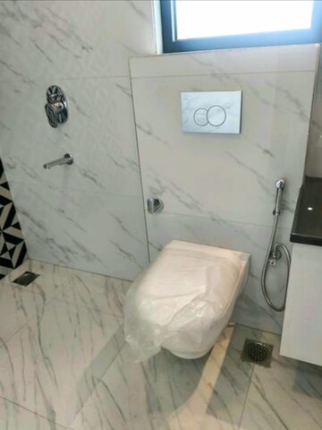 Bathroom in 3 BHK Apartment at Runwal Towers, Mulund West – for Rent