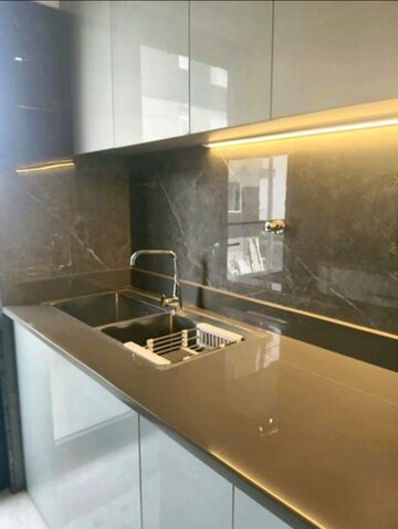 Kitchen in 3 BHK Apartment at Runwal Towers, Mulund West – for Rent