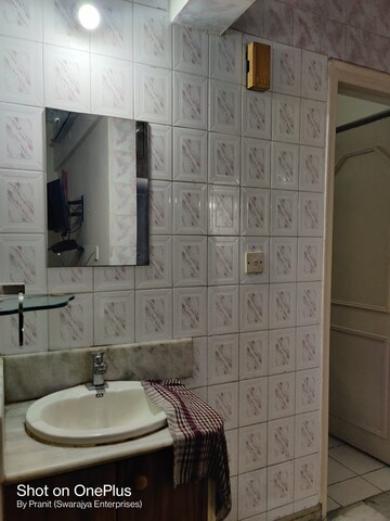 Bathroom in 1 BHK Apartment at Hiranandani Gardens Canna, Powai – for Rent
