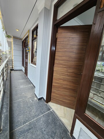 Balcony in 3 BHK Builder Floor at Chattarpur – for Rent