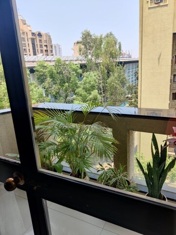 Balcony in 2 BHK Apartment at Panchshil Satellite Towers, Koregaon Park – for Rent