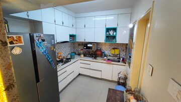 Kitchen in 3 BHK Apartment at Bramhacorp F Residences, Kalyani Nagar – for Rent
