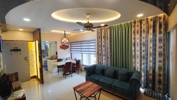 Living Room in 3 BHK Apartment at Bramhacorp F Residences, Kalyani Nagar – for Rent