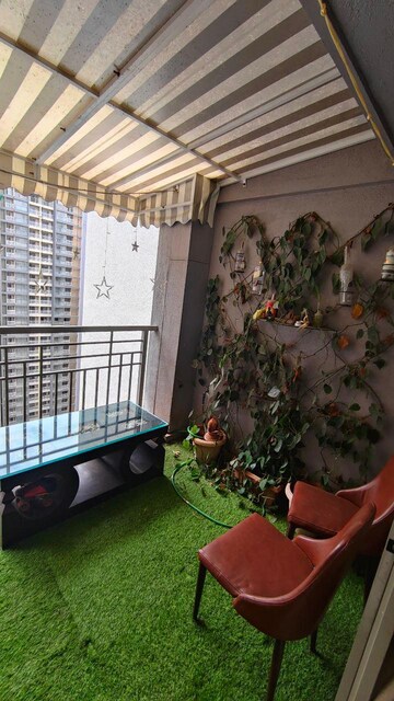 Balcony in 3 BHK Apartment at Bramhacorp F Residences, Kalyani Nagar – for Rent