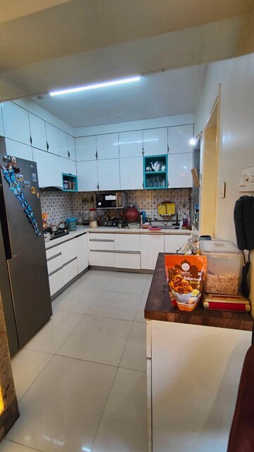Kitchen in 3 BHK Apartment at Bramhacorp F Residences, Kalyani Nagar – for Rent