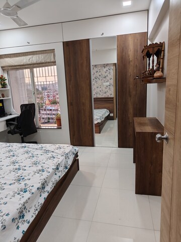 Bedroom in 2 BHK Apartment at Abhinav Pebbles Urbania, Bavdhan – for Sale