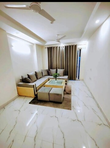 Living Room in 1 BHK Builder Floor at Freedom Fighters Enclave – for Rent