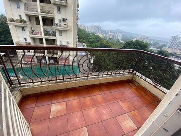 Balcony in 2 BHK Apartment at Wakadkar Pavilion 79, Hinjewadi – for Rent