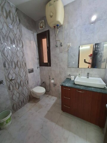 Bathroom in 2 BHK Builder Floor at Neb Sarai – for Rent