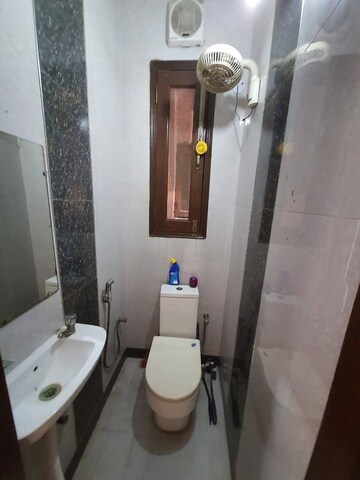 Bathroom in 2 BHK Builder Floor at Neb Sarai – for Rent