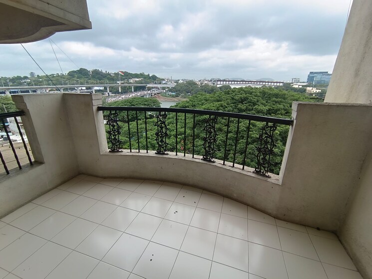 Balcony, atul-leela-garden 2 Bedroom 1100 Sq.Ft. Apartment In Kalyani Nagar Pune 9156741