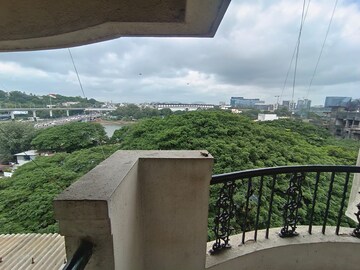 Balcony in 2 BHK Apartment at Atul Leela Garden, Kalyani Nagar – for Rent