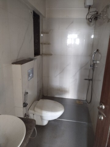 Bathroom in 1 BHK Apartment at Aadi Allure, Kanjurmarg East – for Rent