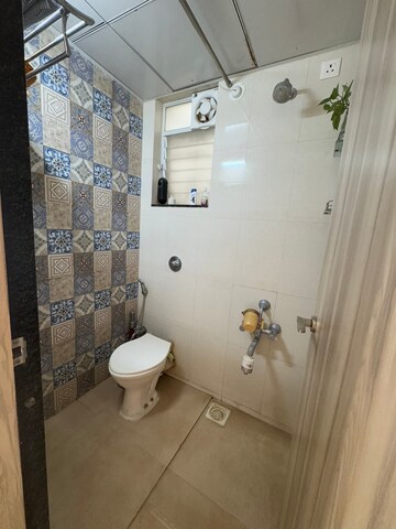 Bathroom in 2 BHK Apartment at Saheel Itrend Homes Phase 2, Hinjewadi – for Rent