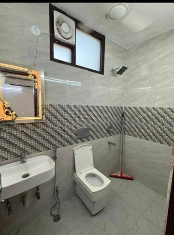 Bathroom in 2 BHK Builder Floor at Freedom Fighters Enclave – for Rent
