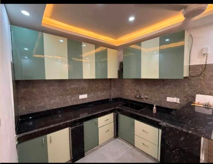 Kitchen, freedom fighters enclave 2 Bedroom 950 Sq.Ft. Builder Floor In Freedom Fighters Enclave Delhi 9156745