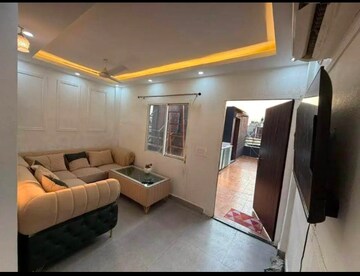 Living Room in 2 BHK Builder Floor at Freedom Fighters Enclave – for Rent