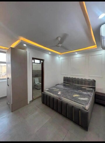 Bedroom in 1 BHK Builder Floor at Freedom Fighters Enclave – for Rent