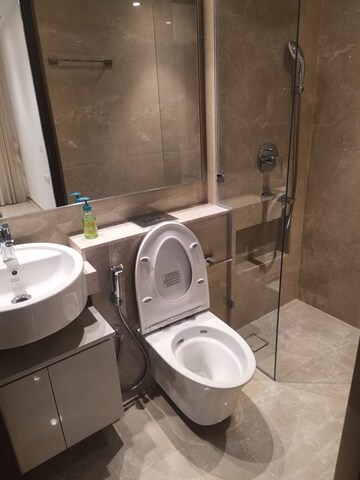 Attached Bathroom in 1 BHK Apartment at Hiranandani Highland, Powai – for Rent