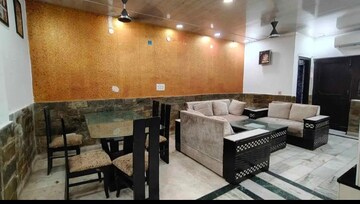 Living Room in 1 BHK Apartment at Freedom Fighters Enclave – for Rent