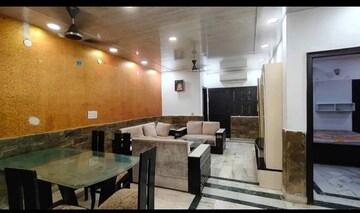 Living Room in 1 BHK Apartment at Freedom Fighters Enclave – for Rent