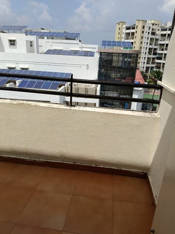 Balcony in 1 BHK Apartment at Siddhivinayak Shubhashree Residential, Akurdi – for Rent