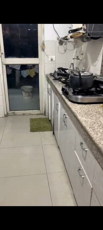 Kitchen in 3 BHK Apartment at GH-7 Crossings Republik, Vijay Nagar – for Rent