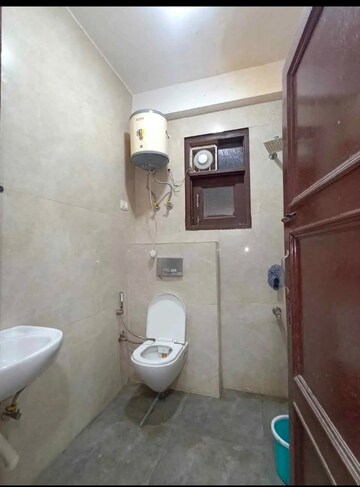 Bathroom in 2 BHK Builder Floor at Freedom Fighters Enclave – for Rent
