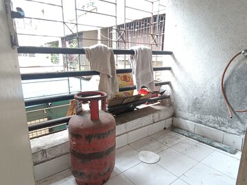 Balcony in 2 BHK Apartment at Ramesh Hermes Heritage Phase 2, Shastrinagar – for Rent