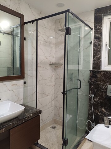 Bathroom in 4 BHK Builder Floor at New Friends Colony – for Sale