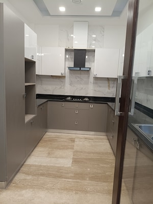 Kitchen in 4 BHK Builder Floor at New Friends Colony – for Sale