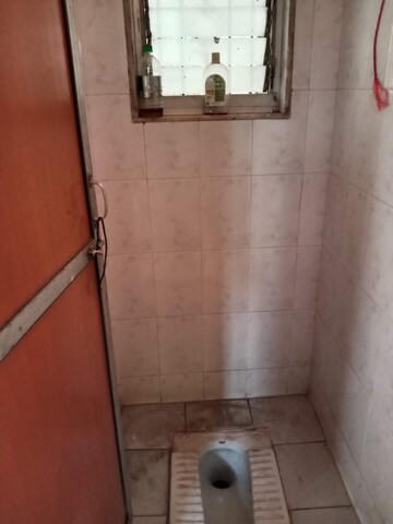 Bathroom in 1 BHK Apartment at Kopar Khairane – for Rent