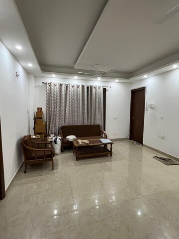 Living Room in 1 BHK Builder Floor at Paryavaran Complex – for Rent