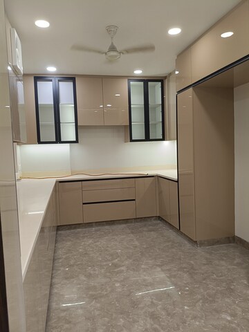 Kitchen in 4 BHK Builder Floor at New Friends Colony – for Sale