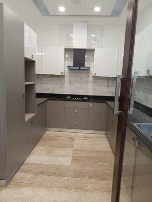 Kitchen in 4 BHK Builder Floor at New Friends Colony – for Sale