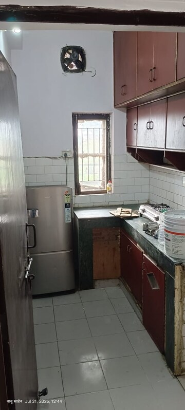 Kitchen in 1 RK Independent House at RWA Residential Society Sector 46, Sector 46 – for Rent