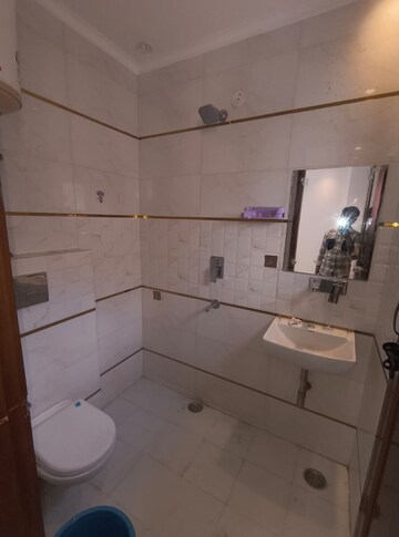 Bathroom in 2 BHK Builder Floor at Saket – for Rent