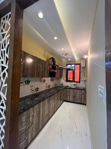 Kitchen in 2 BHK Builder Floor at Saket – for Rent