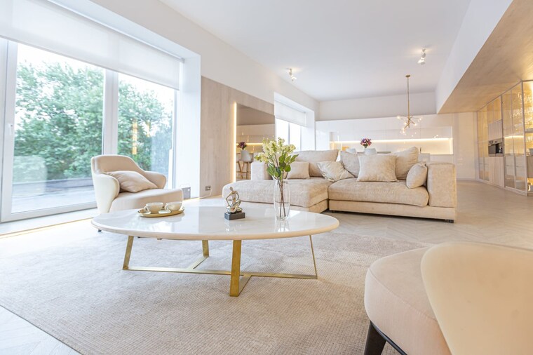 Living Room, lnt-evara-heights 2 Bedroom 965 Sq.Ft. Apartment In Panch Pakhadi Thane 9157055