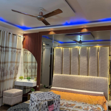 Bedroom in 3.5 BHK Builder Floor at MKS County, Sohna Sector 2 – for Sale