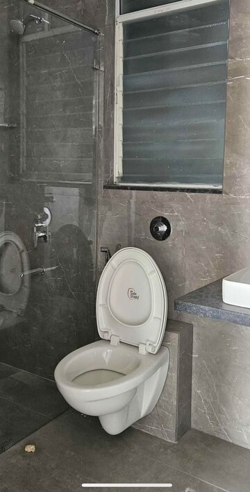 Bathroom in 3 BHK Apartment at Goel Ganga Serio, Kharadi – for Rent