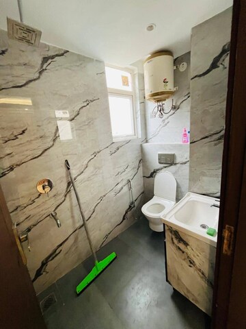 Bathroom in 2 BHK Builder Floor at Saket – for Rent