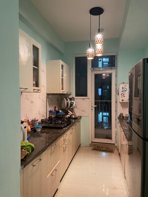 Kitchen in 2 BHK Apartment at NK Savitry Enclave, Vip Road – for Sale