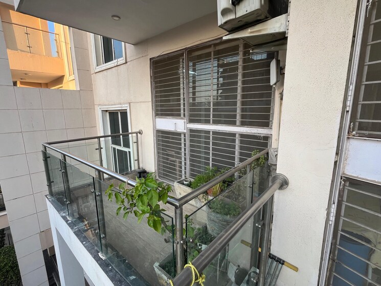 Balcony, ansal-api-esencia 3 Bedroom 1650 Sq.Ft. Builder Floor In Sector 67 Gurgaon 9157179