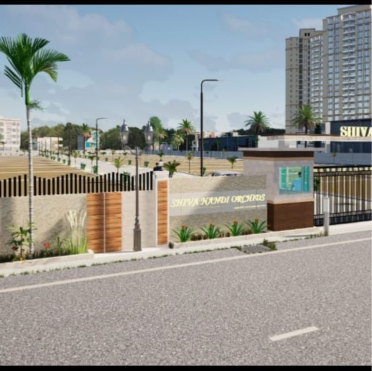 Exterior View, sobha-coral  1200 Sq.Ft. Plot In Jakkuru Bangalore 9157194