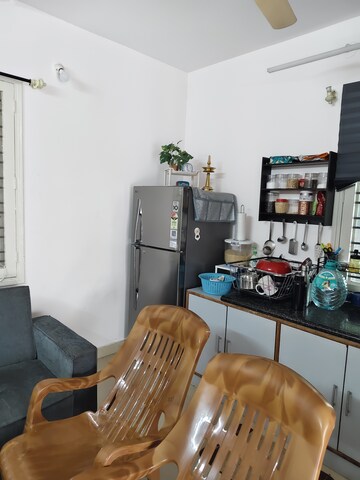 Living Room in 1 BHK Builder Floor at Halasuru – for Rent